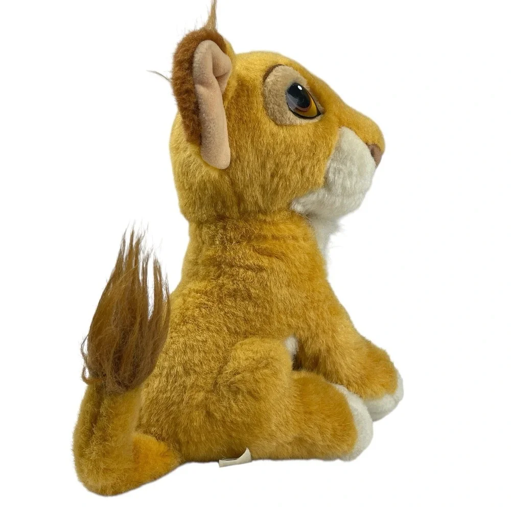 Vintage Simba Plush Disney 1993 Mattel The Lion King Soft Lion Cub Toy